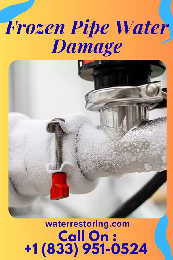 Frozen Pipe Water Damage in New Village, NJ
